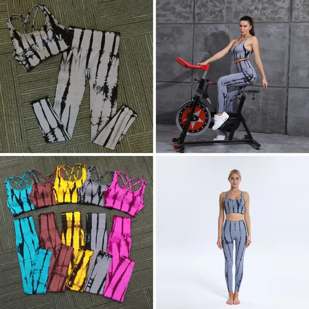 (NEW!) Activewear Tie Dye Sets - Picture 2 of 4